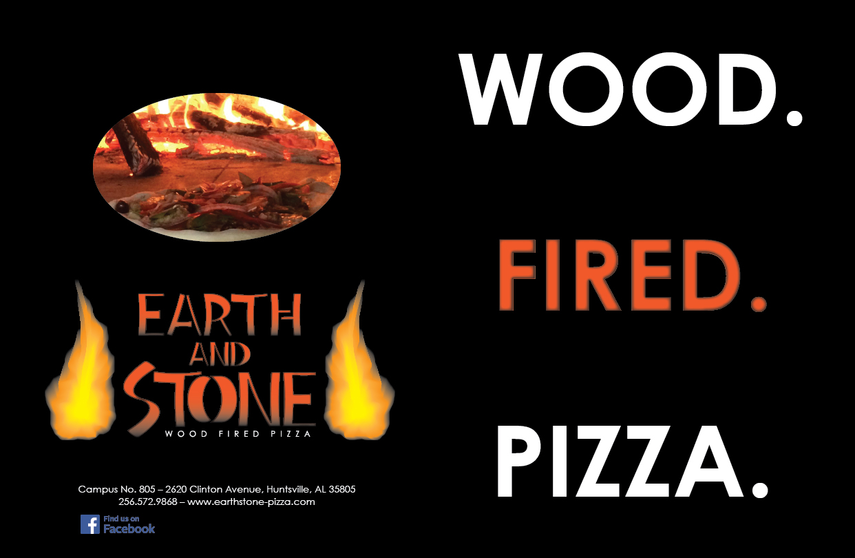 Ad Treatment for Earth and Stone Pizza